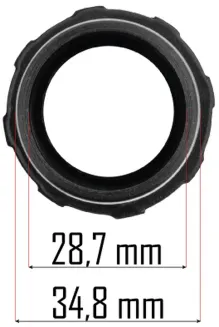 RURA ŻAROODPORNA DO SEPARATORA KOMINKOWEGO WĄŻ SSĄCY OSŁONA GUMOWA 220cm PM-ESP-2000-RU - 11