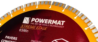 TARCZA DIAMENTOWA 350MM SEGMENT 3MM OTWÓR 25,4MM DO KAMIENIA BETONU GRESU PM-TDCS-3501T - 3