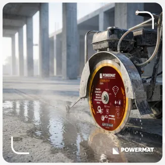 TARCZA DIAMENTOWA 350MM SEGMENT 3MM OTWÓR 25,4MM DO KAMIENIA BETONU GRESU PM-TDCS-3501T - 11