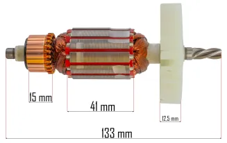 WIRNIK DO NOŻYC ELEKTRYCZNYCH PM-NE-1600M-WI - 2