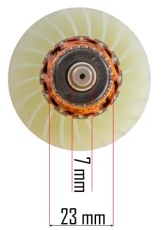 WIRNIK DO NOŻYC ELEKTRYCZNYCH PM-NE-1600M-WI - 3