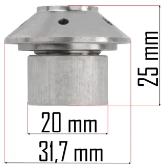 DYSZA DO AGREGATU TYNKARSKIEGO FILTERMEDIA 8mm PM-AGT-1500M-DNT - 9