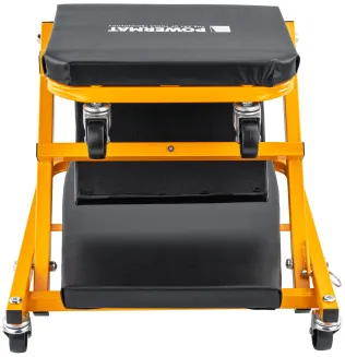 LEŻANKA WARSZTATOWA 2W1 SIEDZISKO SERWISOWE TABORET STOŁEK 150KG 91CM KÓŁKA  PM-LWS-150T - 5