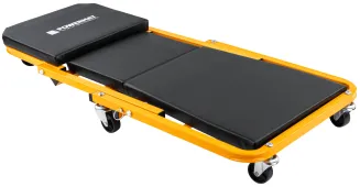 LEŻANKA WARSZTATOWA 2W1 SIEDZISKO SERWISOWE TABORET STOŁEK 150KG 91CM KÓŁKA  PM-LWS-150T - 7