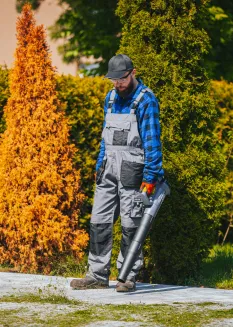 DMUCHAWA AKUMULATOROWA DO LIŚCI ogrodowa 21V 2x 2AH PM-ADDL-2AHM - 6