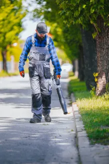 DMUCHAWA AKUMULATOROWA DO LIŚCI ogrodowa 21V 2x 2AH PM-ADDL-2AHM - 13