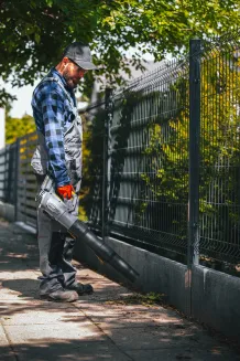 DMUCHAWA AKUMULATOROWA DO LIŚCI ogrodowa 21V 2x 2AH PM-ADDL-2AHM - 14