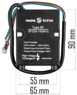 TRANSFORMATOR DO NAGRZEWNICY OLEJOWEJ ISKROWNIK ZAPŁON 220-240V 65kW PM-NAG-65SN-TRA - 7