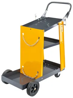 WÓZEK SPAWALNICZY DO SPAWAREK Z PÓŁKĄ NA BUTLE półki MOBILNY PM-WSP-100T2 - 6