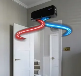 Kurtyna powietrzna Grzejnik CERAMICZNY 2000W Pilot PM-GC-3000DLS LCD - 9