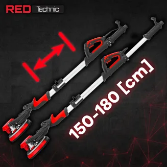 SZLIFIERKA DO GŁADZI GIPSU TYNKÓW TYNKU LED ŻYRAFA RED TECHNIC PAPIER 6SZT RTSDG0108 - 7