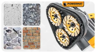 TARCZA GARNKOWA DIAMENTOWA DO SZLIFOWANIA BETONU KAMIENIA SEGMENTOWA 100 MM PM-DTG-1051T - 9