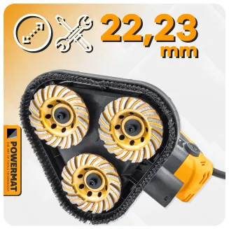 TARCZA GARNKOWA DIAMENTOWA DO SZLIFOWANIA BETONU KAMIENIA SEGMENTOWA 100 MM PM-DTG-1051T - 11