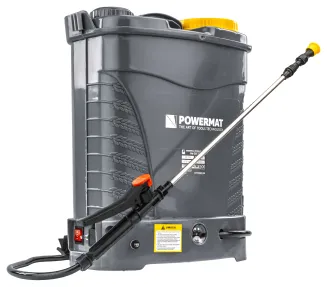 OPRYSKIWACZ AKUMULATOROWY PLECAKOWY CIŚNIENIOWY LI-ION 16L 9 DYSZ AKU 12AH  PM-OA-16T - 2