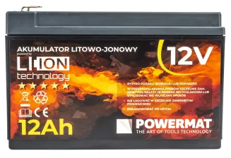 OPRYSKIWACZ AKUMULATOROWY PLECAKOWY CIŚNIENIOWY LI-ION 16L 9 DYSZ AKU 12AH  PM-OA-16T - 11