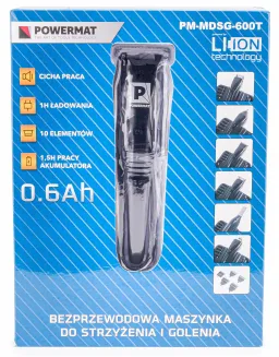 Bezprzewodowa Maszynka do strzyżenia trymer PM-MDSG-600T - 15