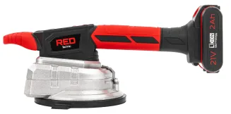 PRZYSSAWKA WIBRACYJNA DO PŁYTEK 100KG WIBRATOR DO POZIOMOWANIA 2x2AH 150MM  RTAPW0155 - 3