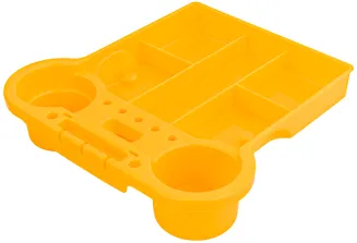 KRZESŁO WARSZTATOWE STOŁEK TABORET NA KÓŁKACH 3 SCHOWKI 200 KG SIEDZISKO PM-SWA-200T - 4