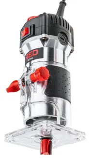 FREZARKA GÓRNOWRZECIONOWA KRAWĘDZIOWA WYCINARKA ELEKTRYCZNA WALIZKA + FREZY  RTFGW0145