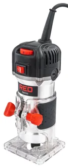 FREZARKA GÓRNOWRZECIONOWA KRAWĘDZIOWA WYCINARKA ELEKTRYCZNA WALIZKA + FREZY  RTFGW0145 - 4