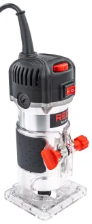 FREZARKA GÓRNOWRZECIONOWA KRAWĘDZIOWA WYCINARKA ELEKTRYCZNA WALIZKA + FREZY  RTFGW0145 - 6