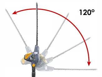 Elektryczne nożyce do żywopłotu na wysięgniku PM-NEW-900S-T 45CM 900W - 7