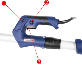 Szlifierka do gipsu 2w1 (typu ŻYRAFA) PM-DG-1450L 1450W - 9