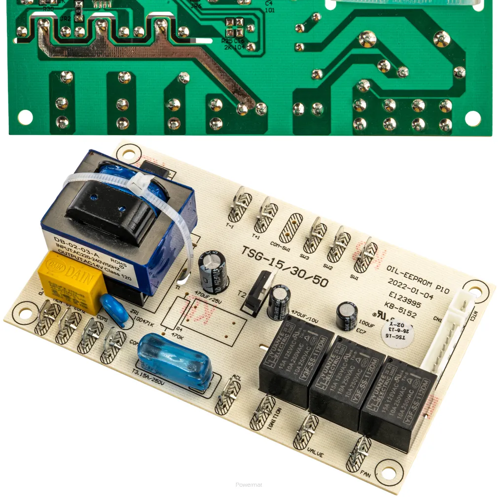 PŁYTKA ELEKTRONIKI DO NAGRZEWNICY UNIWERSALNA STERUJĄCA STEROWANIE PCB 45kW PM-NAG-45GLN-PCB