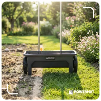 SIEWNIK RĘCZNY REGULOWANY 10 STOPNI SZEROKOŚĆ 46CM 12L PM-SRO-12T - 10