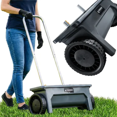 SIEWNIK RĘCZNY REGULOWANY 10 STOPNI SZEROKOŚĆ 46CM 12L PM-SRO-12T