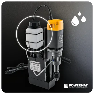 WIERTARKA MAGNETYCZNA 11500N DO METALU STALI 1500W SKOK 160MM WELDON 19MM PM-WM-1500M - 17