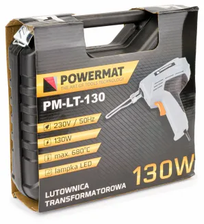 Lutownica transformatorowa Powermat PM-LT-130 - 9