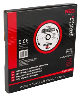 ZESTAW TARCZ WIDIOWYCH DO DREWNA RTZTWD0082 - 17