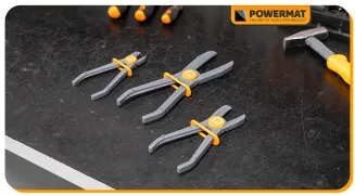 SZCZYPCE DO ZACISKANIA PRZEWODÓW Z CIECZĄ ZACISKI WĘŻY GUMOWYCH PALIWOWYCH  PM-SDP-3T - 7