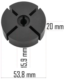 WIRNIK POMPY OLEJOWEJ DO NAGRZEWNICY SPALINOWEJ SPRZĘGŁO OLEJU ZESTAW 20mm PM-NAG-65SN-WIP