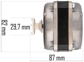 SILNIK DO NAGRZEWNICY ELEKTRYCZNEJ NAWIEW DMUCHAWA SILNICZEK 50Hz 230V 6kW PM-NAG-6EN-SI - 7
