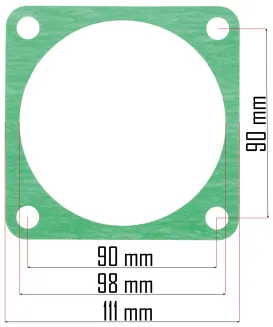 ZESTAW USZCZELEK DO KOMPRESORA PM-KO-300T-400V-ZUS - 4