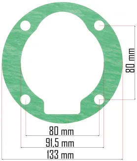 ZESTAW USZCZELEK DO KOMPRESORA PM-KO-300T-400V-ZUS - 5