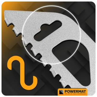 BRZESZCZOT DO PIŁY SZABLASTEJ LISICY GAZOBETON PUSTAK BLOCZEK 305*50 MM 20T PM-BDP-305T - 18