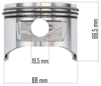 TŁOK KOMPLETNY DO AGREGATU PM-AGR-6500/7500-TK - 4