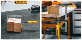 ŚCISK STOLARSKI ŚRUBOWY ZACISK 250x50 MM TYP F PM-SSS-10T - 3