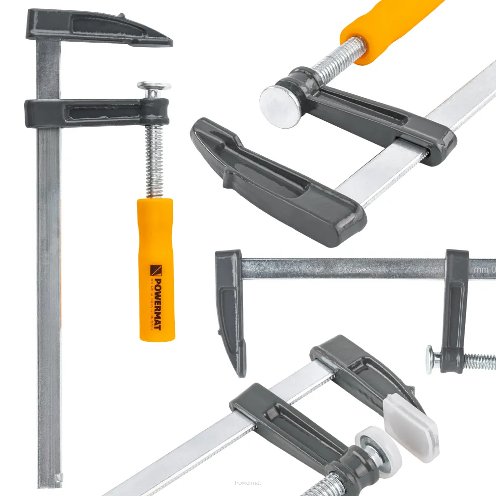 ŚCISK STOLARSKI ŚRUBOWY ZACISK 250x50 MM TYP F PM-SSS-10T