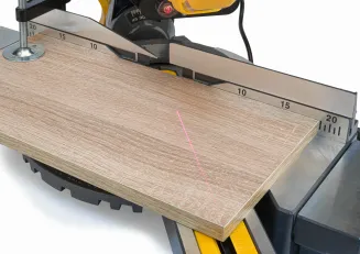 PIŁA UKOŚNA Z POSUWEM PILARKA UKOŚNICA DO DREWNA 255MM Z LASEREM 2400W LED PM-UK-2400M - 15