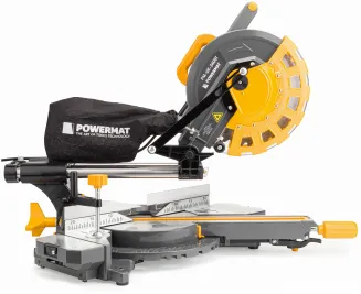 PIŁA UKOŚNA Z POSUWEM PILARKA UKOŚNICA DO DREWNA 255MM Z LASEREM 2400W LED PM-UK-2400M - 17