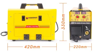 SPAWARKA MIGOMAT INWERTOROWY MIG MAG MMA TIG 210A PM-IMG-210S-PRO - 6