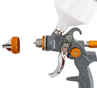 PISTOLET LAKIERNICZY DO MALOWANIA LAKIEROWANIA HVLP ZBIORNIK 600 ML ZESTAW PM-PDM-170TZ - 6