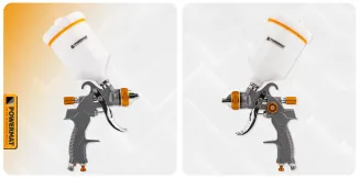 PISTOLET LAKIERNICZY DO MALOWANIA LAKIEROWANIA HVLP ZBIORNIK 600 ML ZESTAW PM-PDM-170TZ - 14