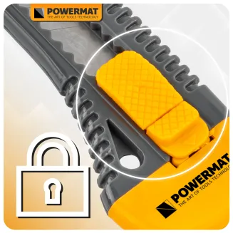 NÓŻ DO TAPET NOŻYK TAPICERSKI OSTRZE TAPECIAK 18MM PM-NT-18T - 11