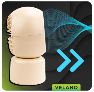 WENTYLATOR BIURKOWY akumulatorowy 3600mAh VELWEBS0010 - 11