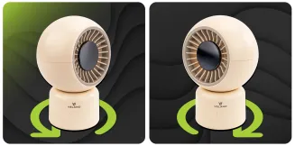 WENTYLATOR BIURKOWY akumulatorowy 3600mAh VELWEBS0010 - 13